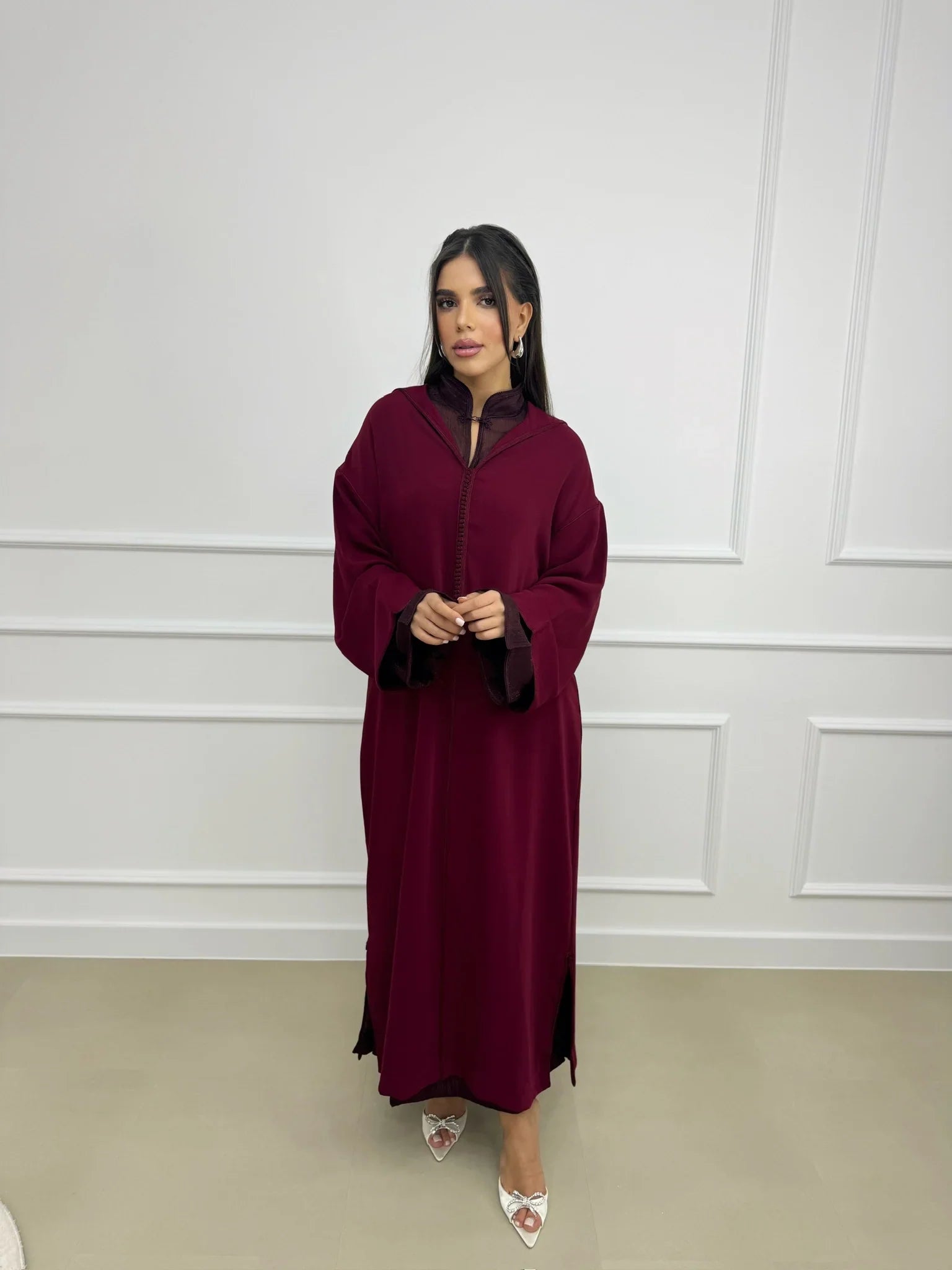 Djellaba Wissal – Tunica marocchina casual per il quotidiano